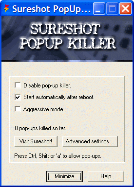 Sureshot PopUp Killer 3.10